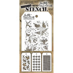 Tim Holtz MINI STENCIL SET 22 MST022
