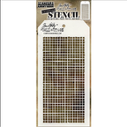 Tim Holtz MINI STENCIL SET 22 MST022 linen