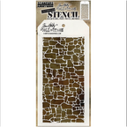 Tim Holtz MINI STENCIL SET 28 MST028 stone