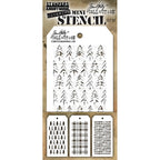 Tim Holtz MINI STENCIL SET 32 MST032
