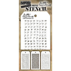Tim Holtz MINI STENCIL SET 33 MST033
