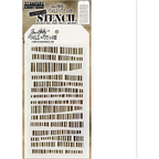Tim Holtz MINI STENCIL SET 34 MST034 code