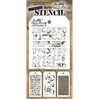 Tim Holtz MINI STENCIL SET 3 MST003
