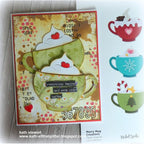 Tim Holtz MINI STENCIL SET 3 MST003 numbers | color-code:ALT01