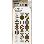 Tim Holtz MINI STENCIL SET 41 MST041 circle