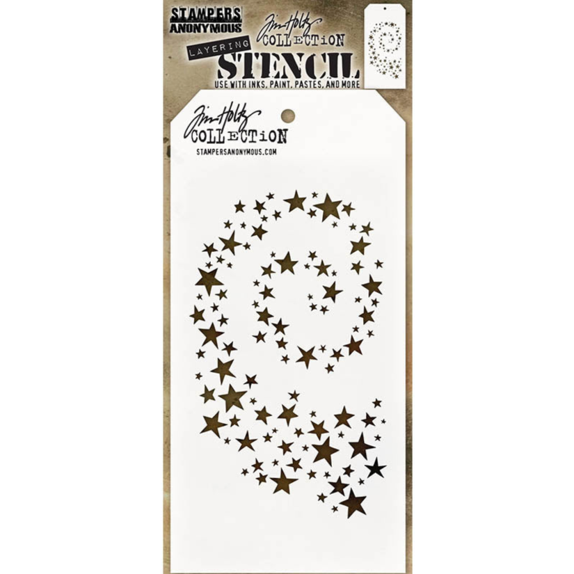 Tim Holtz MINI STENCIL SET 43 MST043 hocus pocus