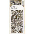 Tim Holtz MINI STENCIL SET 47 MST047 doodles