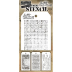 Tim Holtz MINI STENCIL SET 48 MST048
