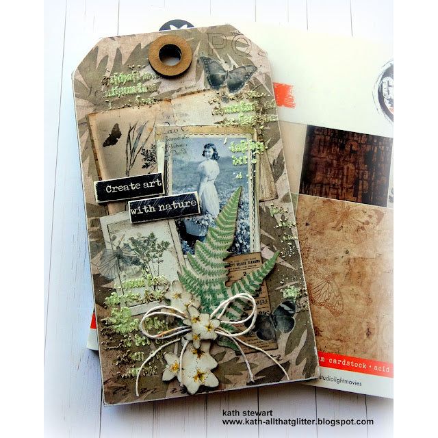 Tim Holtz MINI STENCIL SET 49 MST049 nature | color-code:ALT02