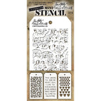 Tim Holtz MINI STENCIL SET 6 MST006
