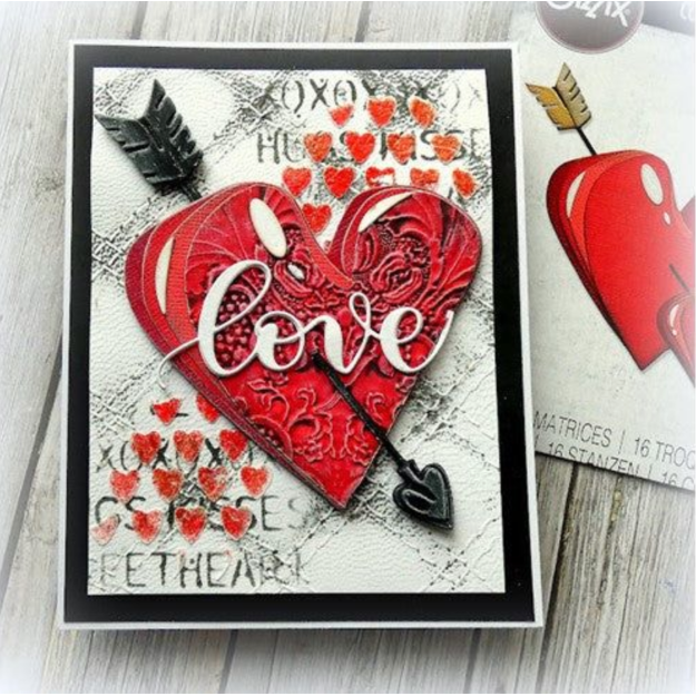 Tim Holtz MINI STENCIL SET 6 MST006 arrow