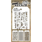 Tim Holtz MINI STENCIL SET 7 MST007
