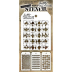 Tim Holtz MINI STENCIL SET 9 MST009
