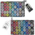Tim Holtz Medium 6 x 10 Distress Zipper Bag And Distress Spritz Bundle 3 Pouch Front And Back