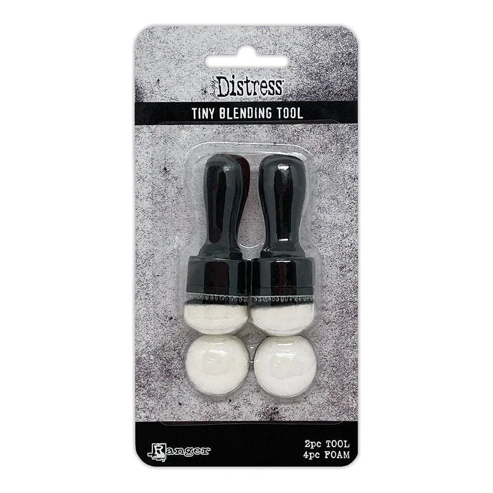 Tim Holtz Mini Distress Ink Storage Tin And Tiny Tools Bundle TDA84990