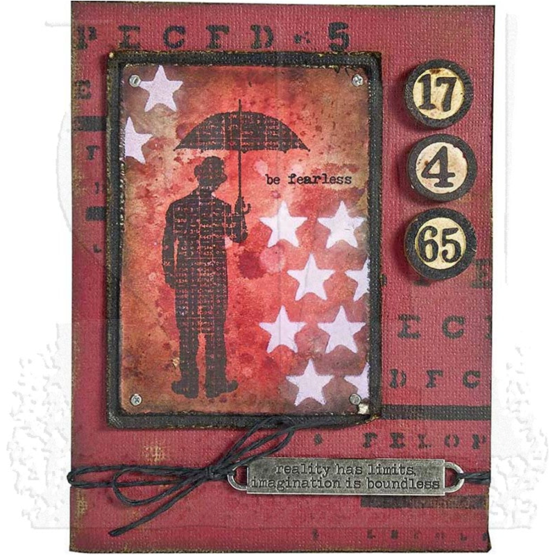 Tim Holtz Mini Stencil Set 11 mst011 star