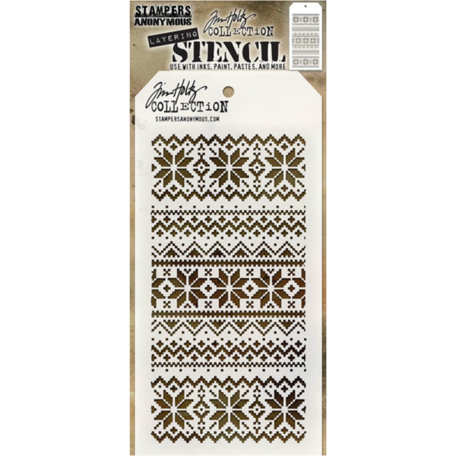 Tim Holtz Mini Stencil Set 18 mst018 product image