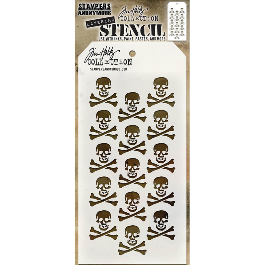 Tim Holtz Mini Stencil Set 23 mst023 product image 2