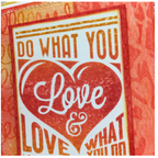 Tim Holtz Mini Stencil Set 24 mst024 love