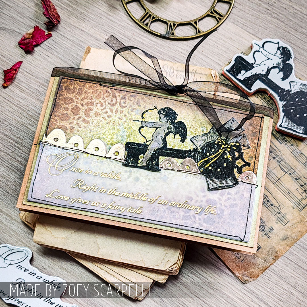 Tim Holtz Mini Stencil Set 25 mst025 cupid