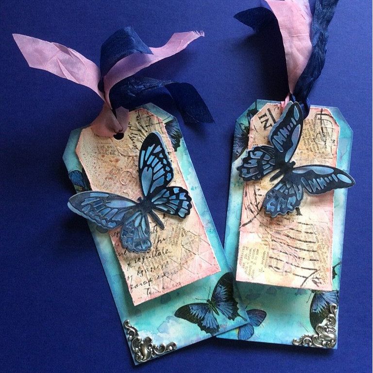 Tim Holtz Mini Stencil Set 27 mst027 butterflies
