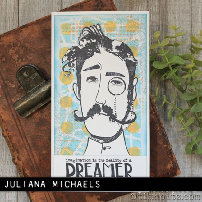 Tim Holtz Mini Stencil Set 51 mst051 dreamer