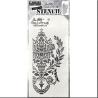 Tim Holtz Mini Stencil Set 53 mst053 crest