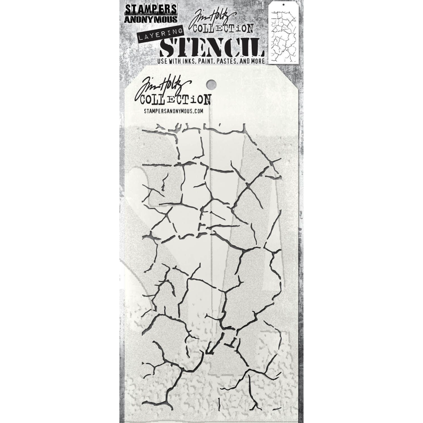 Tim Holtz Mini Stencil Set 56 mst056 crack