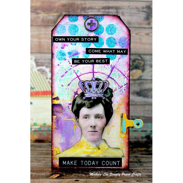 Tim Holtz Mini Stencil Set 59 mst059 make today count | color-code:ALT04