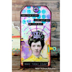Tim Holtz Mini Stencil Set 59 mst059 make today count | color-code:ALT04