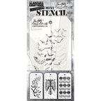 Tim Holtz Mini Stencil Set 61 Set mst061
