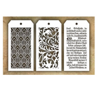 Tim Holtz Mini Stencils Set 49 mst049 image 4