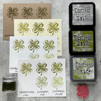 Tim Holtz Ranger Clear Distress Embossing Ink Pad Ranger TIM21643 Color Swatches | color-code:ALT06