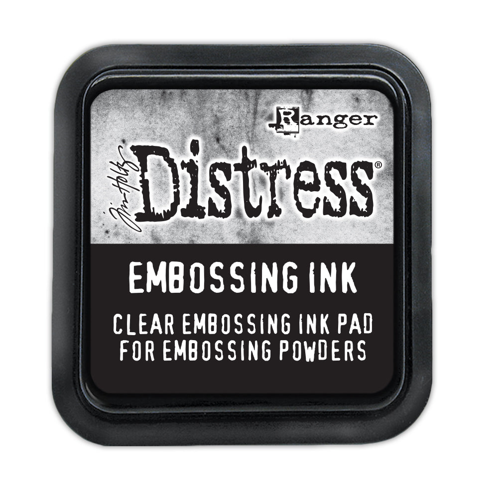Tim Holtz Ranger Clear Distress Embossing Ink Pad Ranger TIM21643 New