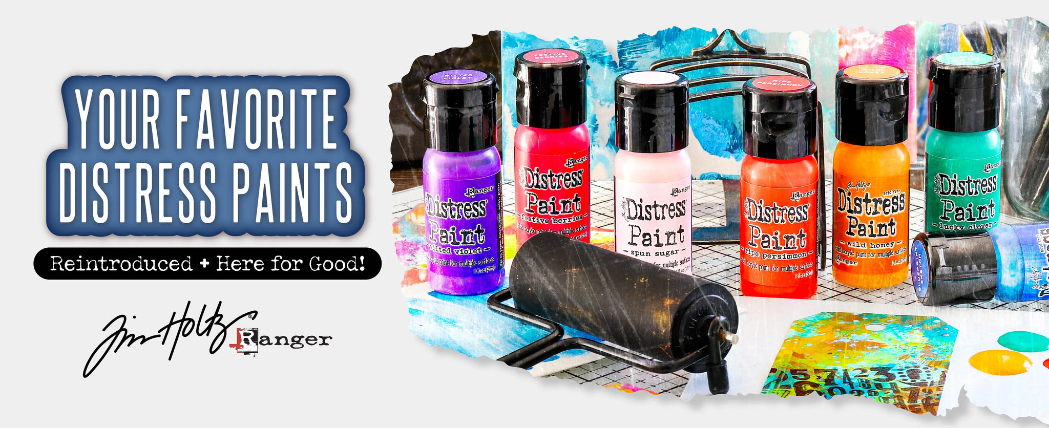 Your Favorite Distress Paints Reintroduced + Here for Good!