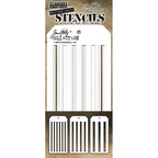 Tim Holtz STENCIL SHIFTER MULTI STRIPES THSM03
