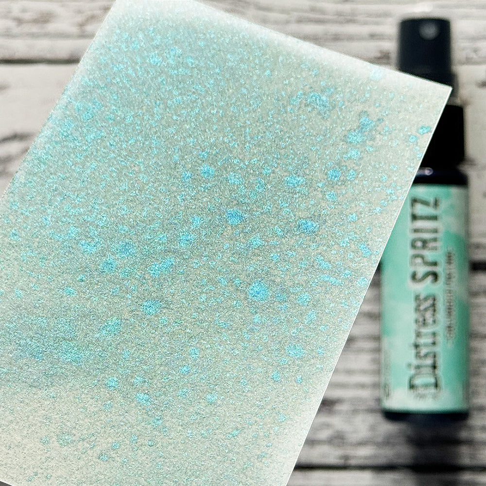Tim Holtz Salvaged Patina Distress Spritz tdu86451 Color Swatch