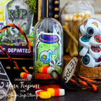 Tim Holtz Scared Silly Stamps with Simon Says Stamp Dies Bundle setss26 Nina-Marie Trapani Creepy Cute Halloween Decor