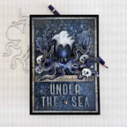 Tim Holtz Sea Life Stamps with Simon Says Stamp Dies Bundle setsl26 Octopus Card Renée Bergeron
