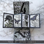 Tim Holtz Set of 12 Element Stencils Freight EST002 open