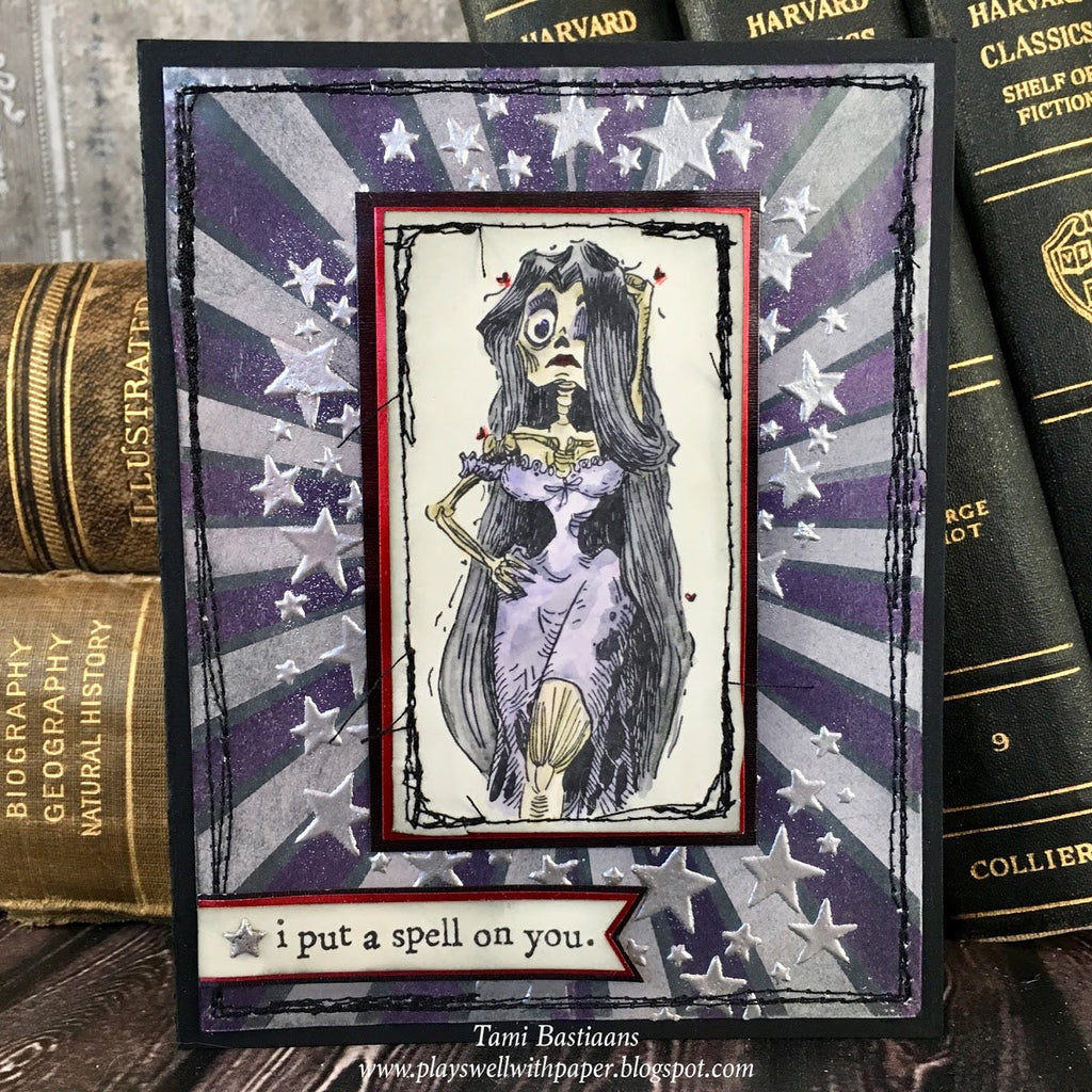 Tim Holtz Shifter Mini Stencil Set 42 mst042 monster