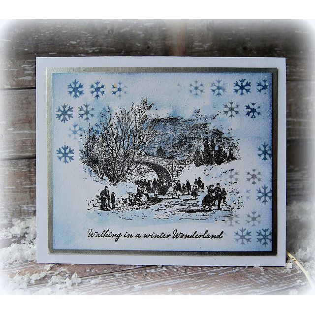 Tim Holtz Shifter Mini Stencil Set 45 mst045 winter wonderland