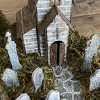 Tim Holtz Sizzix 3D Large A5 Embossing Folder Cobblestone 666959 church | color-code:ALT01