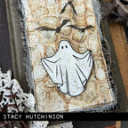 Tim Holtz Sizzix 3D Large A5 Embossing Folder Cobblestone 666959 ghost