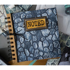 Tim Holtz Sizzix 3D Large A5 Embossing Folder Cobblestone 666959 noted