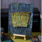 Tim Holtz Sizzix 3D Large A5 Embossing Folder Cracked 667000 wicked