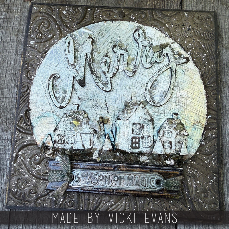 Tim Holtz Sizzix 3D Large A5 Embossing Folder Engraved 666960