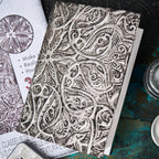 Tim Holtz Sizzix 3D Large A5 Embossing Folder Engraved and Embossing Pad Bundle silver