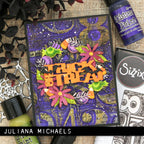 Tim Holtz Sizzix 3D Large A5 Embossing Folder Numbered 667081 trick or treat