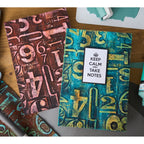 Tim Holtz Sizzix 3D Large A5 Embossing Folder Numbered and Pad Bundle calm